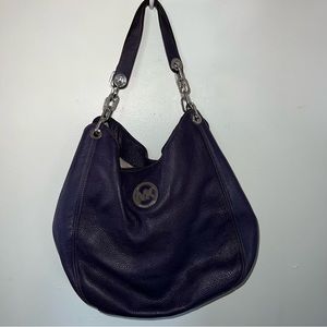 Michael Kors Purple Shoulder Bag